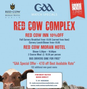 GAA Supporter Red Cow Moran Hotel